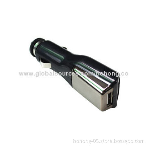 USB Car Charger, Various Colors Available